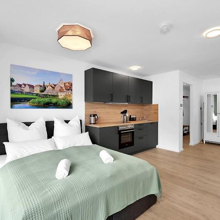 Inhome Studio Apartment - Kueche - Parken - Tv Schwäbisch Hall Dış mekan fotoğraf