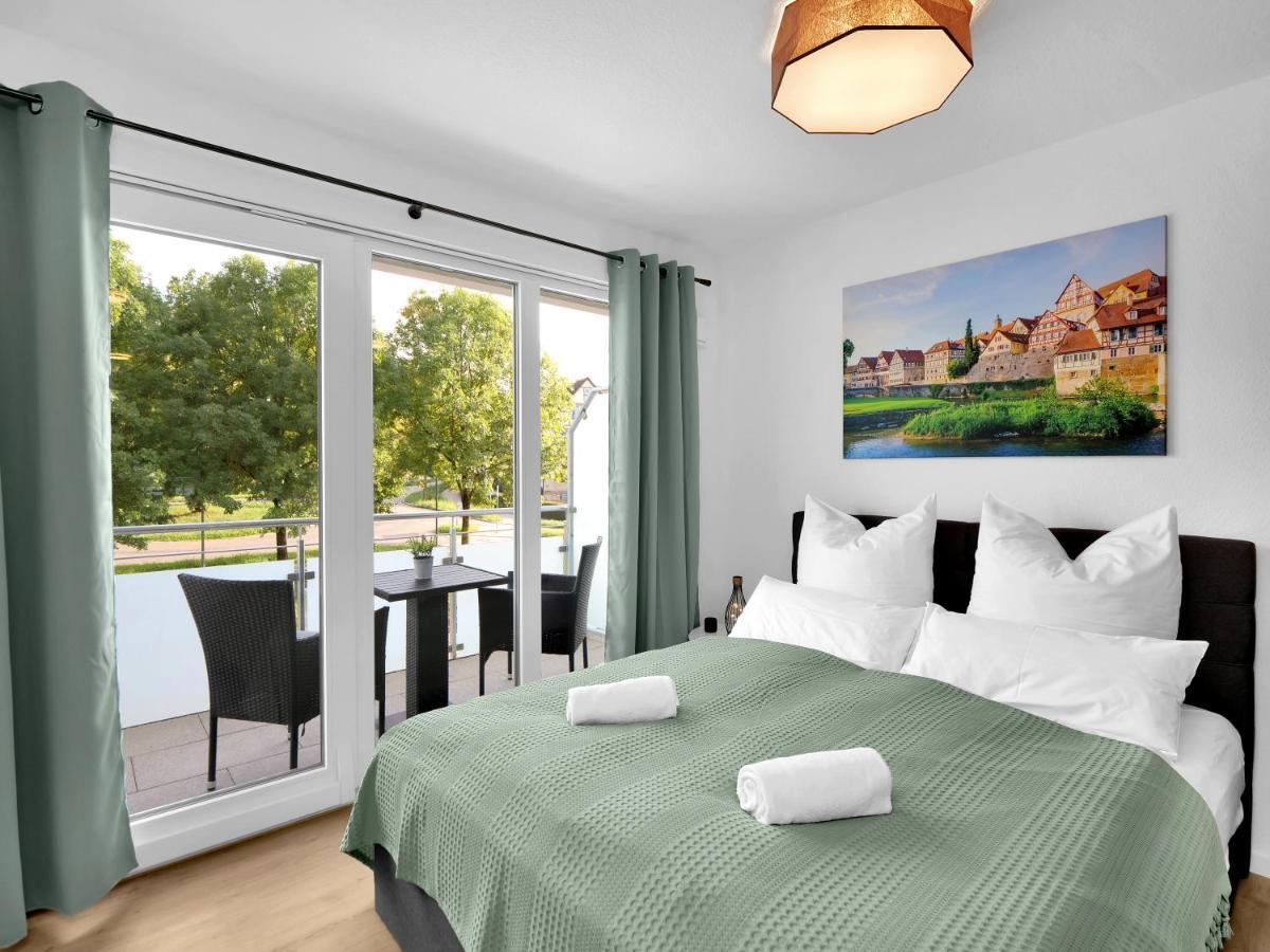 Inhome Studio Apartment - Kueche - Parken - Tv Schwäbisch Hall Dış mekan fotoğraf