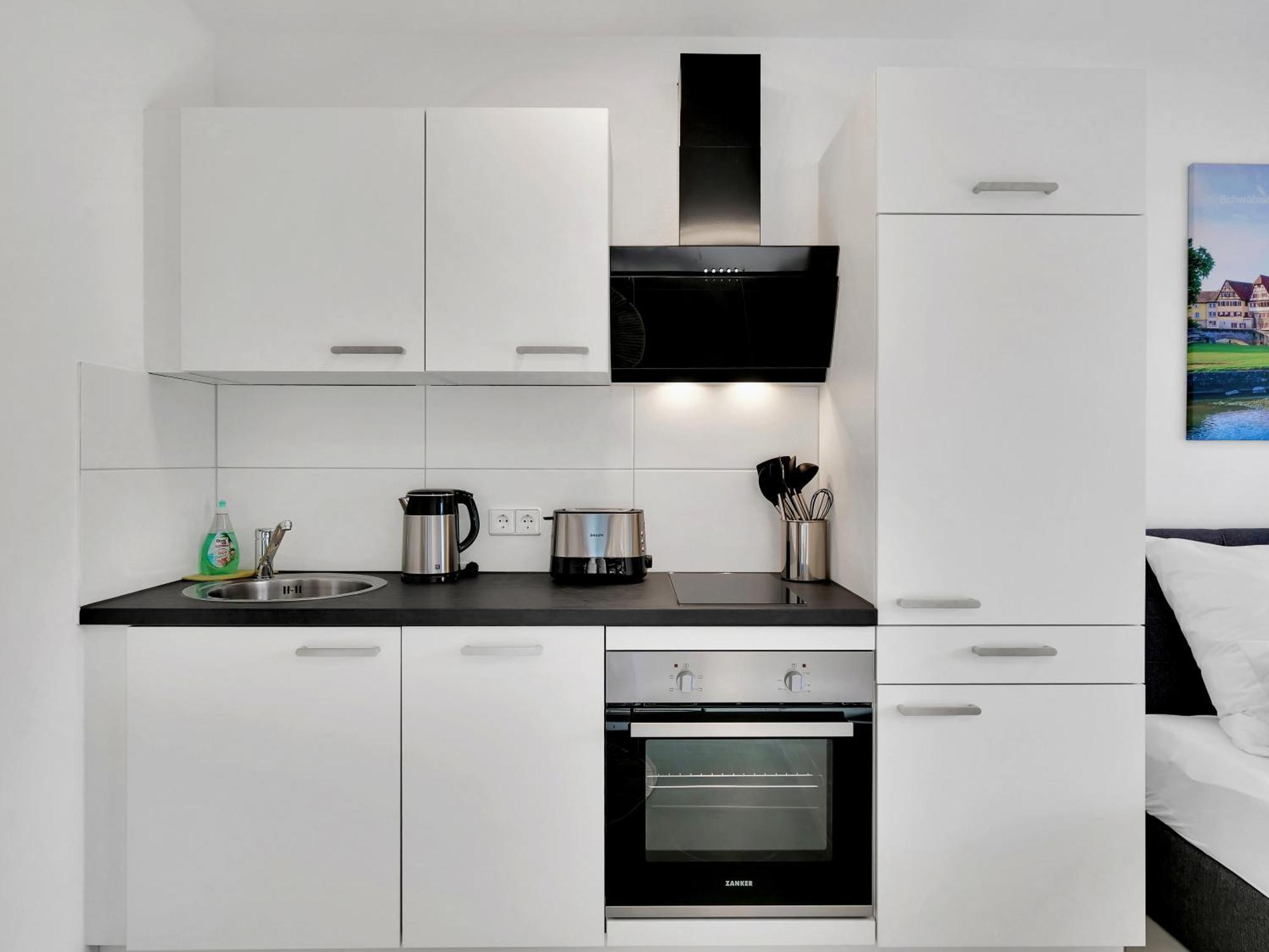 Inhome Studio Apartment - Kueche - Parken - Tv Schwäbisch Hall Dış mekan fotoğraf